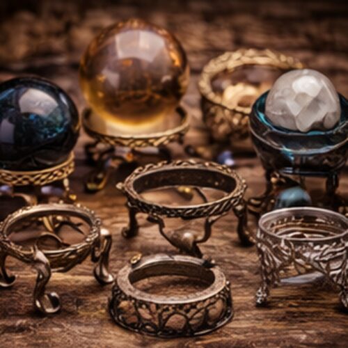 Gazing Ball stands