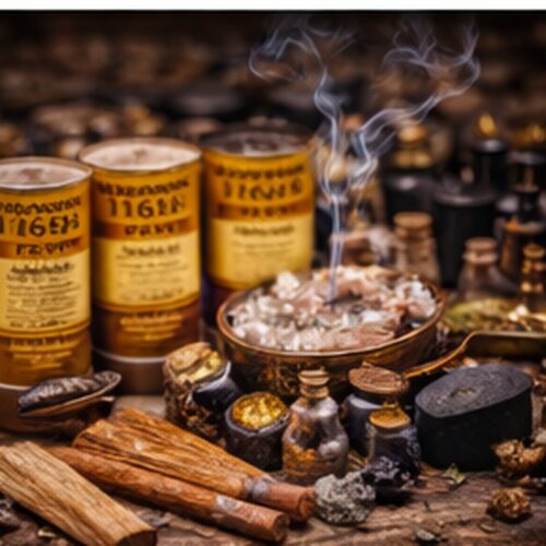 1618 Gold Powder Incense
