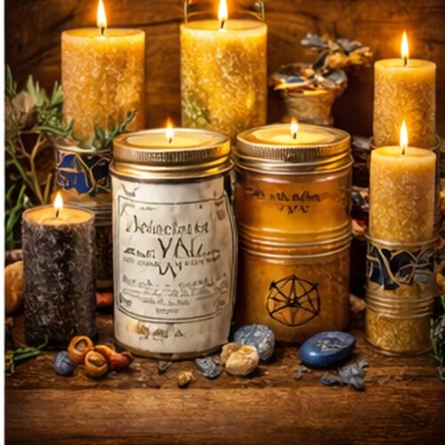 Lailokens Awen ritual & Beeswax candles