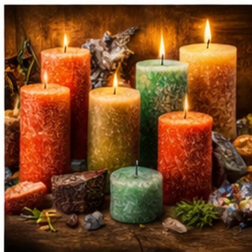 Palm Oil & Herbal Votives