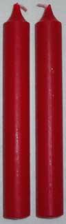 1/2" Red Chime Candle 20 pack