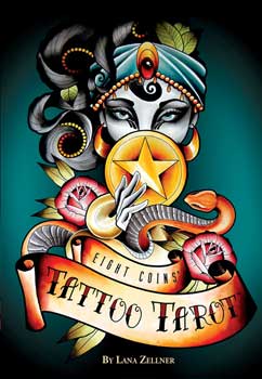 Eight Coins Tattoo tarot by Lana Zellner  (deck & book)