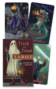Trick or Treat tarot (deck & book) by Jonathan Hunt