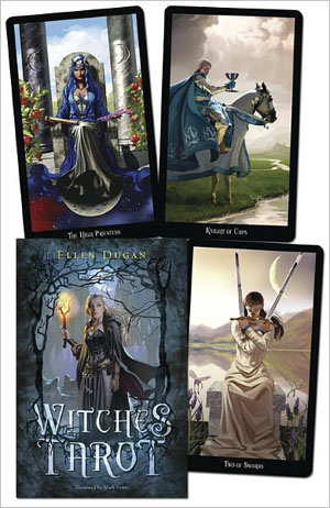 Witches tarot (deck & book) by Ellen Dugan