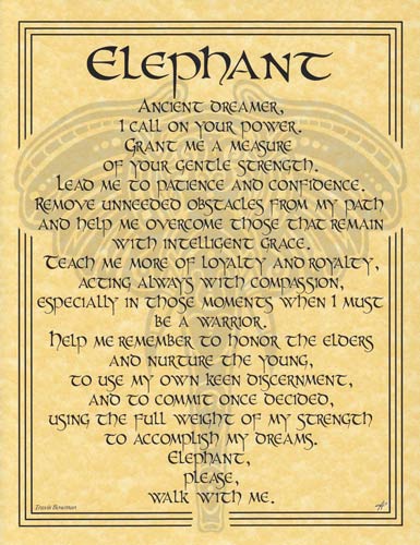 Elephant Prayer poster