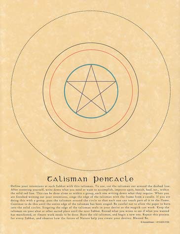 Talisman Pentacle poster