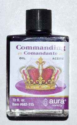 Commanding oil 4 dram