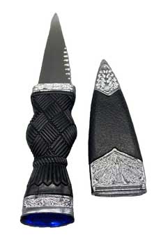 7 1/4" Blue Scottish Dirk