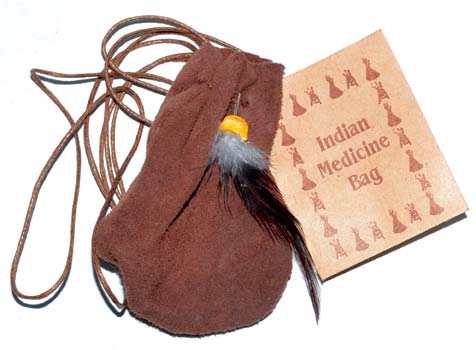 Brown Medicine Bag