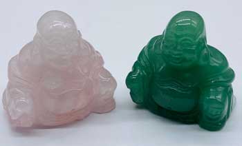 (set of 2) 1 3/16" Buddha