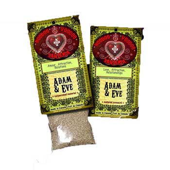 .5oz Adam & Eve sachet powder consecrated